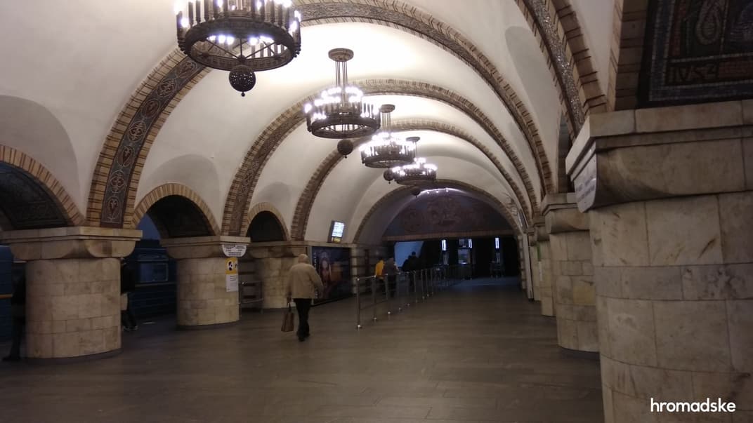 Київський метрополітен поновив роботу після карантину, 25 травня, 2020 рік