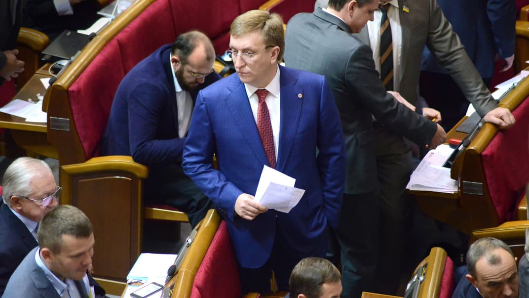 Депутат Верховної Ради від фракції «Батьківщина» Владислав Бухарєв, 2016 рік