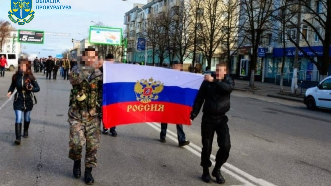 Ли Вон Чоль с российским флагом