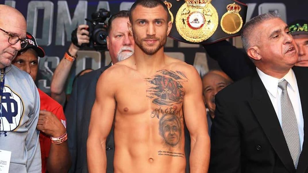 Чемпіон боксерських асоціацій WBA і WBO в легкій вазі Василь Ломаченко