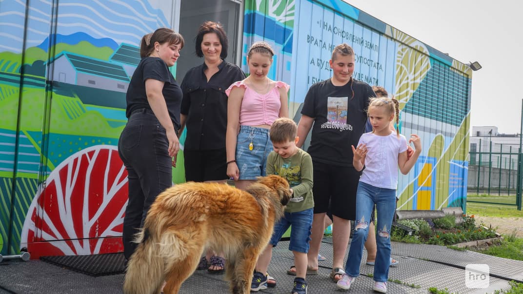 Ганна Швець і її п’ятеро дітей