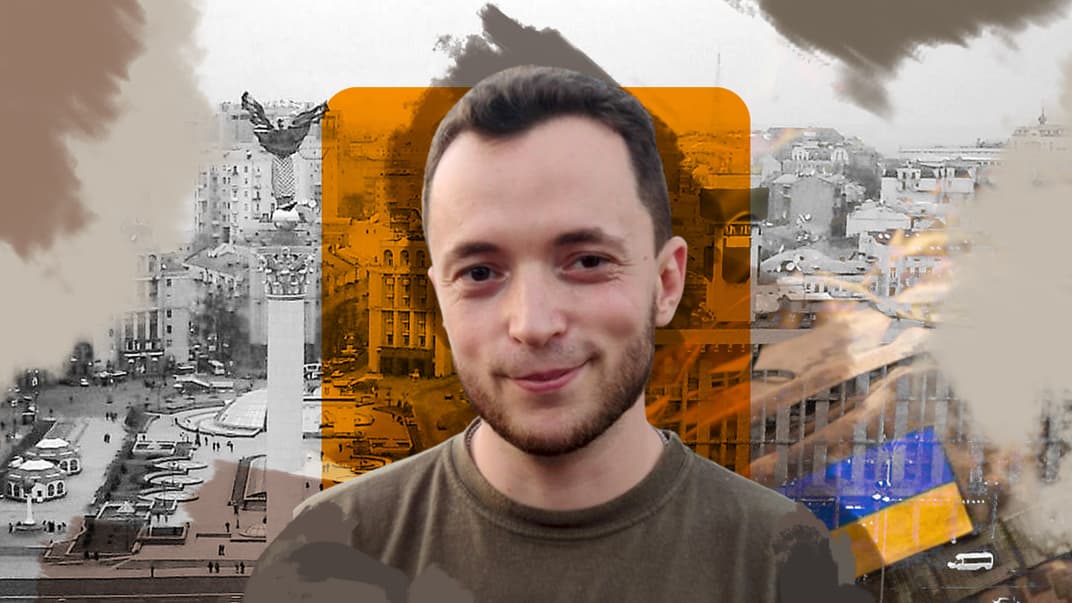 Журналіст, блогер, співзасновник партії «Демократична сокира» та військовослужбовець ЗСУ Віктор Трегубов