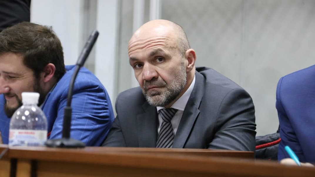 Голова Херсонської облради Владислав Мангер під час засідання Шевченківського суду Києва, 14 лютого 2019 року