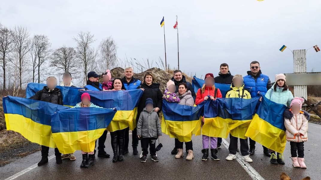 Частина дітей, яких вдалося повернути 20 лютого