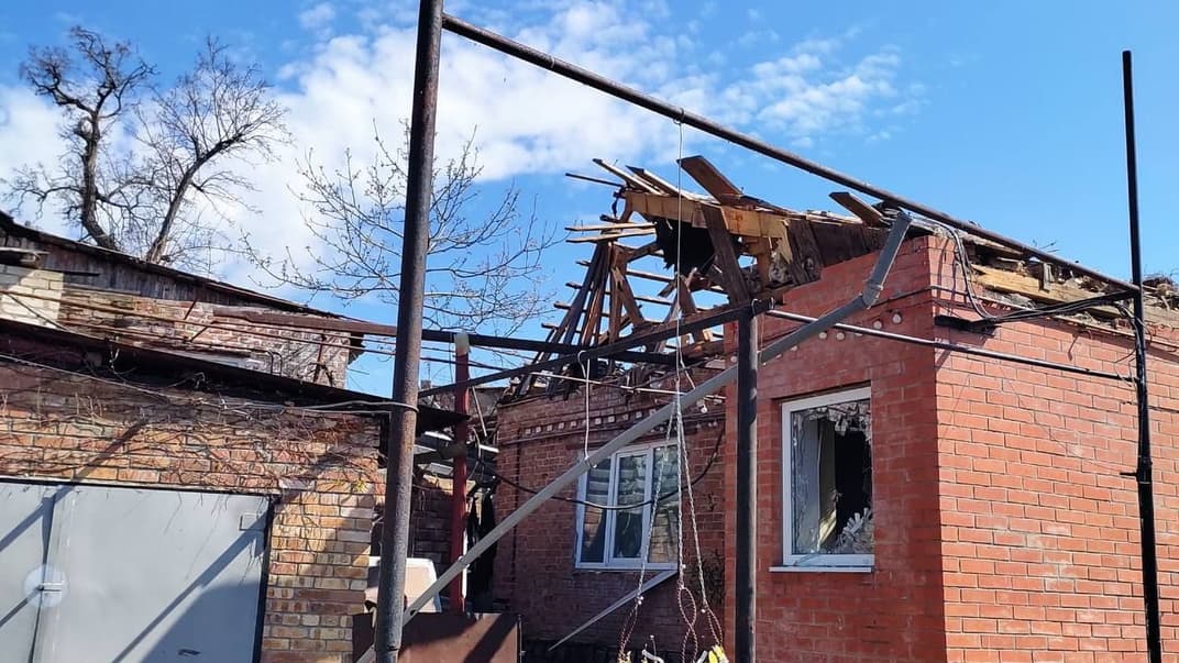 Наслідки російського обстрілу Нікополя на Дніпропетровщині, 23 квітня 2023 року