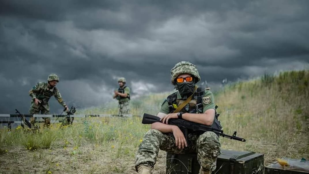 Украинские военные, иллюстративное фото