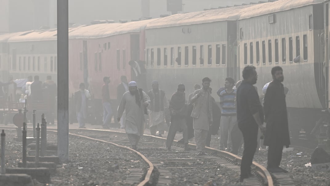 Ілюстративне фото. Потяг у Пакистані