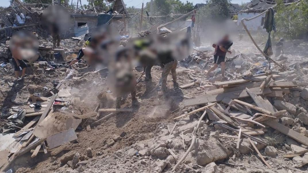 Последствия российских обстрелов Херсонской области 8 июня