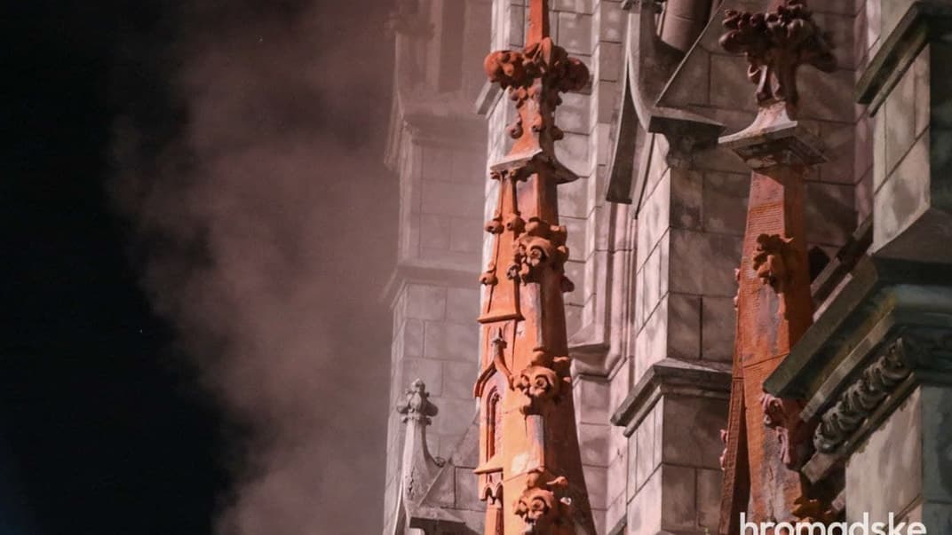 Пожар в костеле Святого Николая, 3 сентября 2021 года