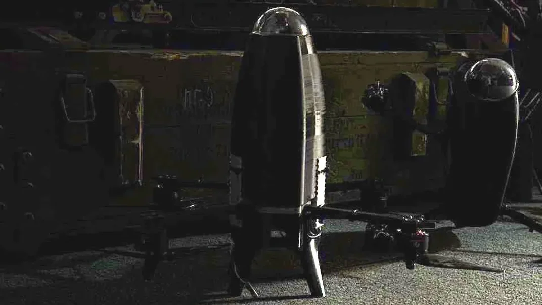 Украинский дрон Sting