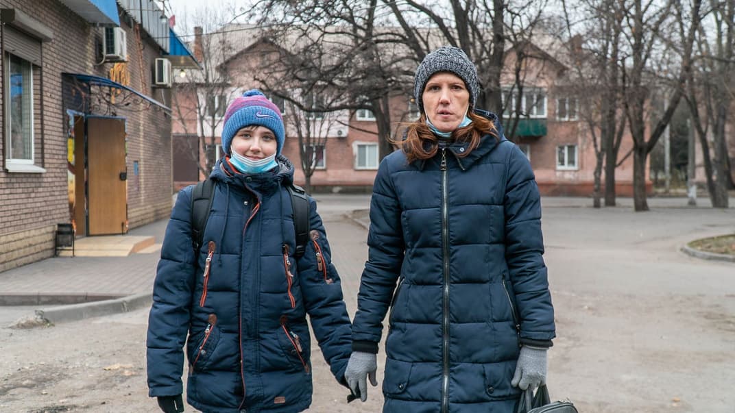 Віра Мітюкова разом із 11-річним сином Дмитром живе в Кривому Розі