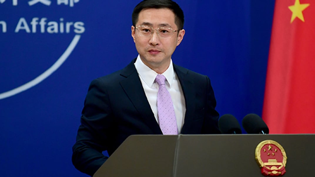 Речник МЗС Китаю Лінь Цзянь