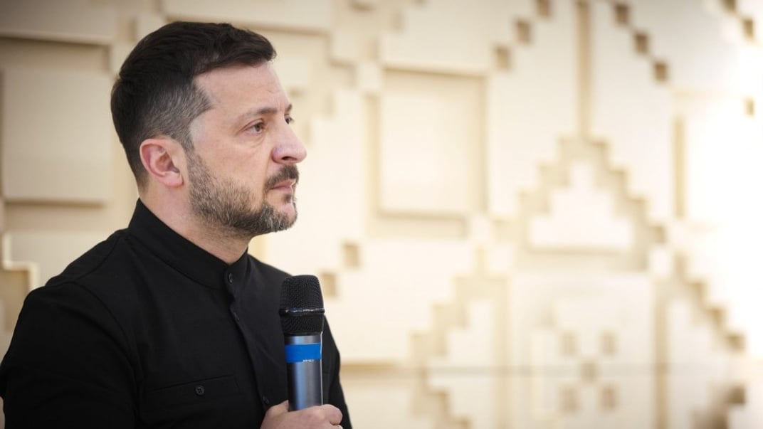 Президент України Володимир Зеленський на пресконференції в Анкарі, 15 травня 2025 року