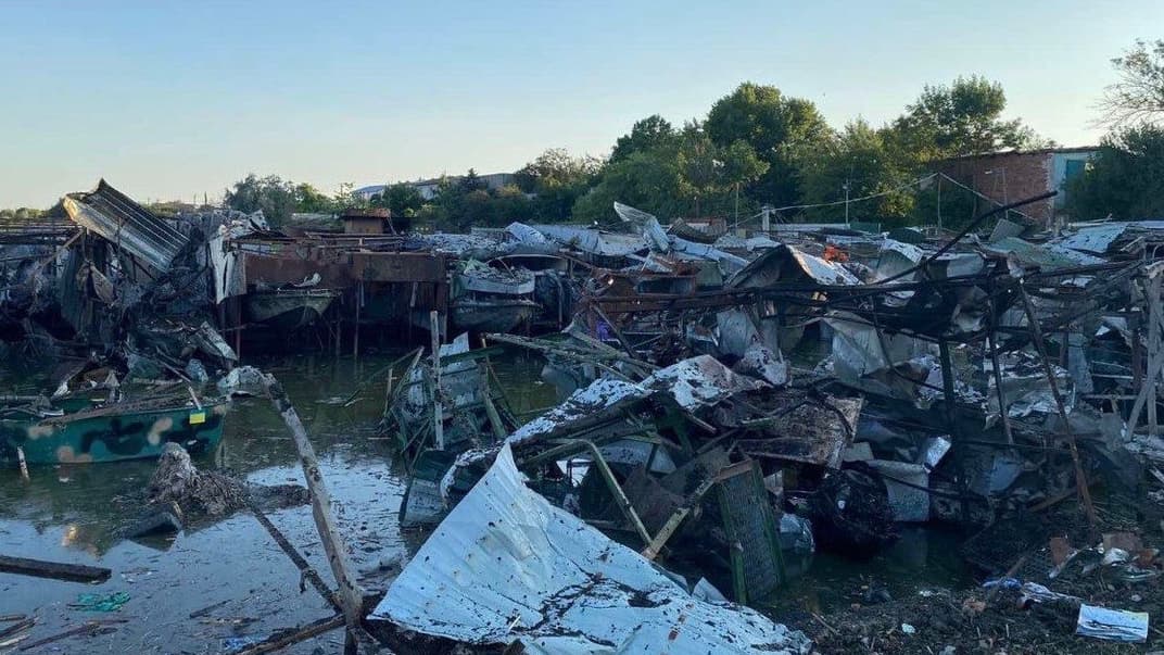 Последствия атаки на Херсонщину, 13 августа 2023 года