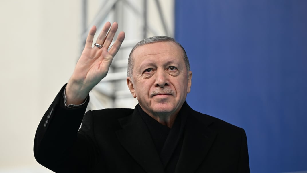 Президент Турции Реджеп Тайип Эрдоган