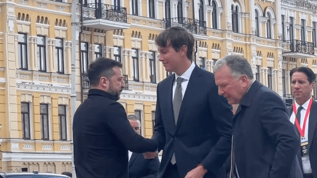 Зустріч президента України Володимира Зеленського з американськими посланцями Стівом Віткоффом та Джаредом Кушнером