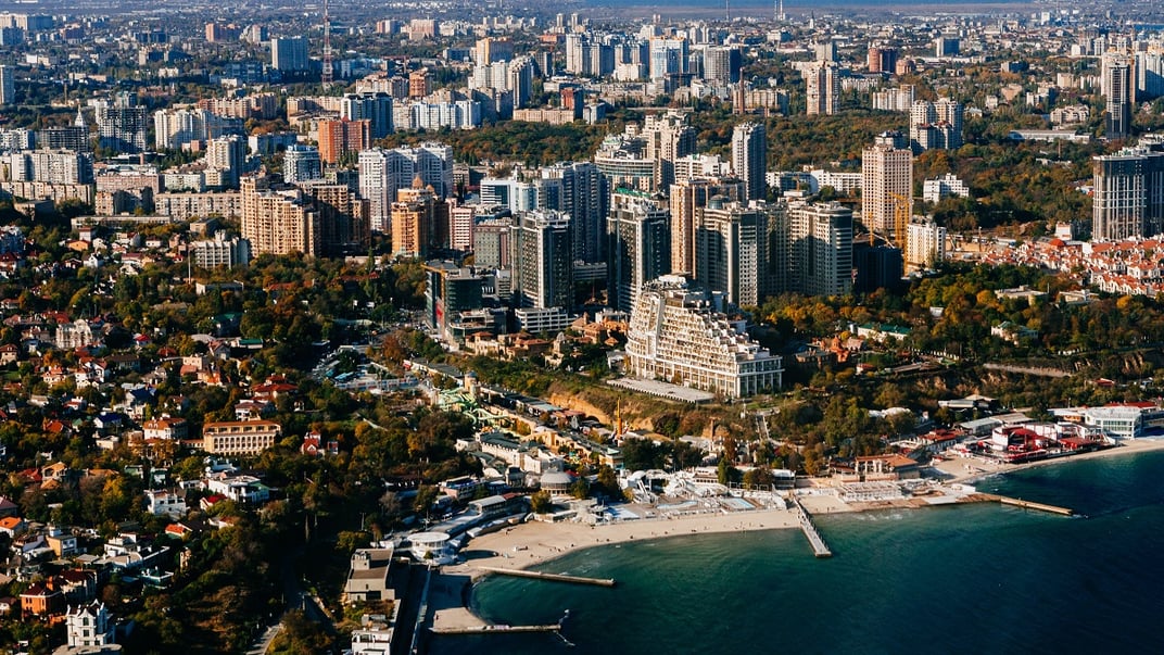 Ілюстративне фото. Вид на Одесу восени 2019 року