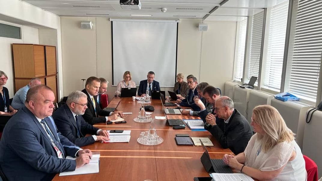 Украинская делегация со своими иностранными коллегами в сфере энергетики на 67-й сессии Генеральной конференции МАГАТЭ в Вене