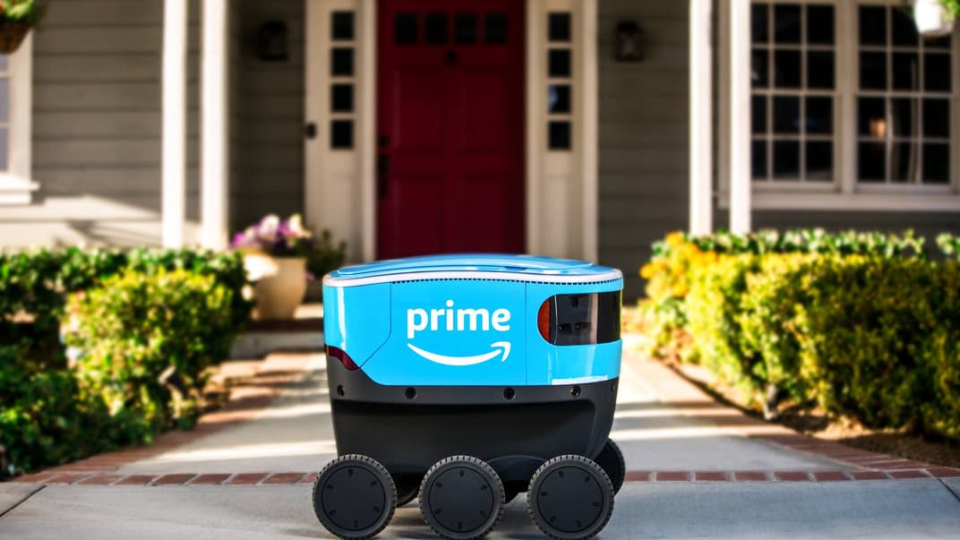 Amazon почав тестувати робота-кур'єра