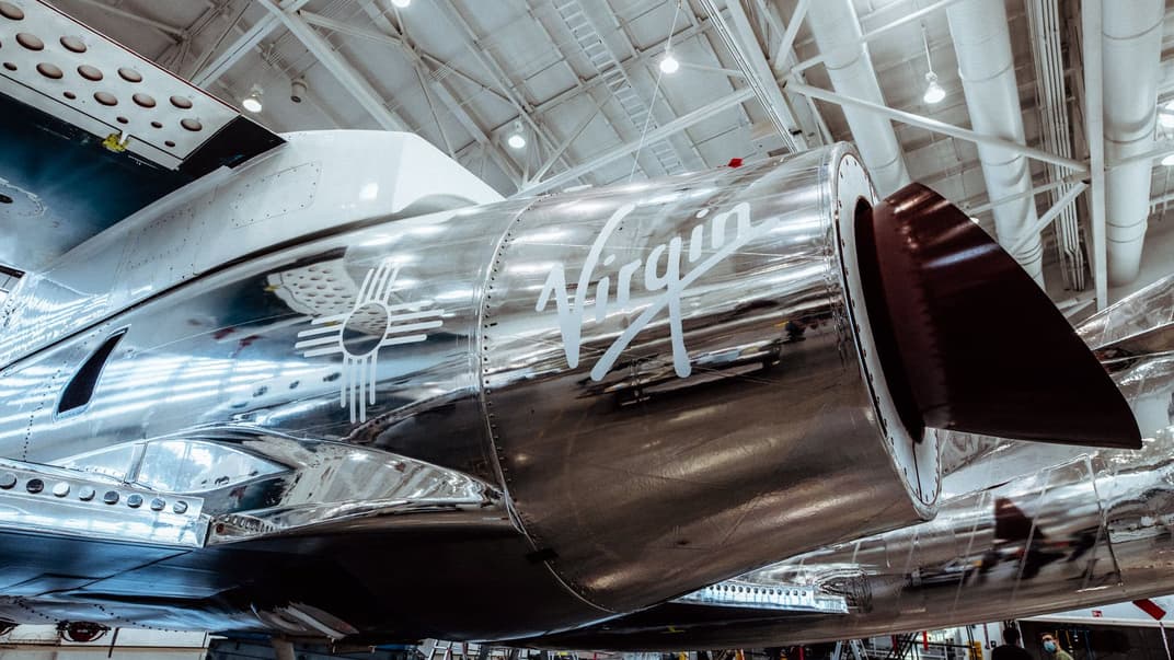 Літак VSS Unity SpaceShipTwo компанії Virgin Galactic, призначений для здійснення комерційних космічних рейсів
