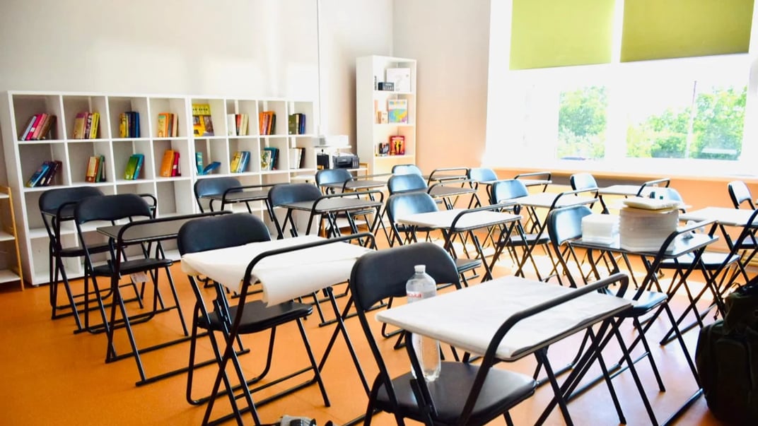 Ілюстративне фото. Тимчасова школа на Миколаївщині