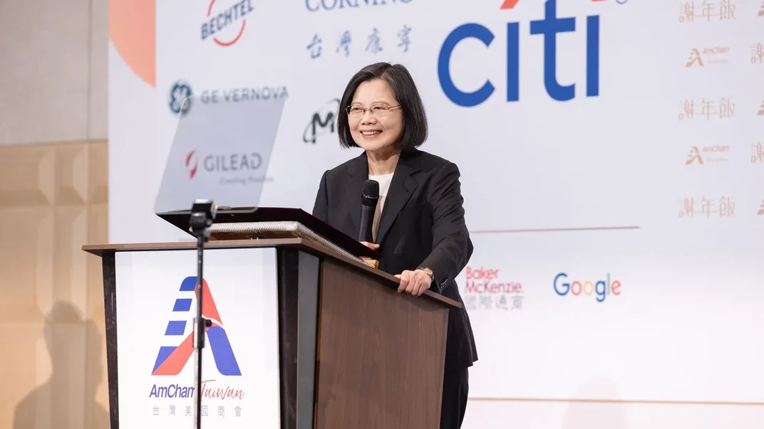 Експрезидентка Тайваню Цай Інвень