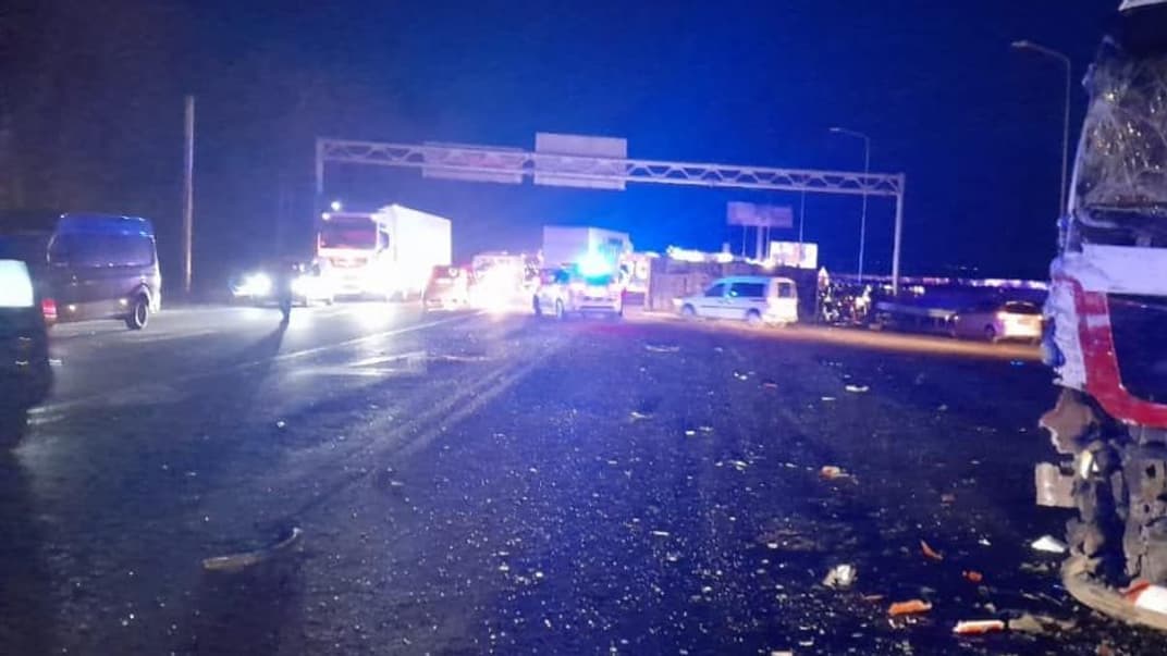 Дорожньо-транспортна пригода на трасі поблизу Львова, 17 січня 2023 року