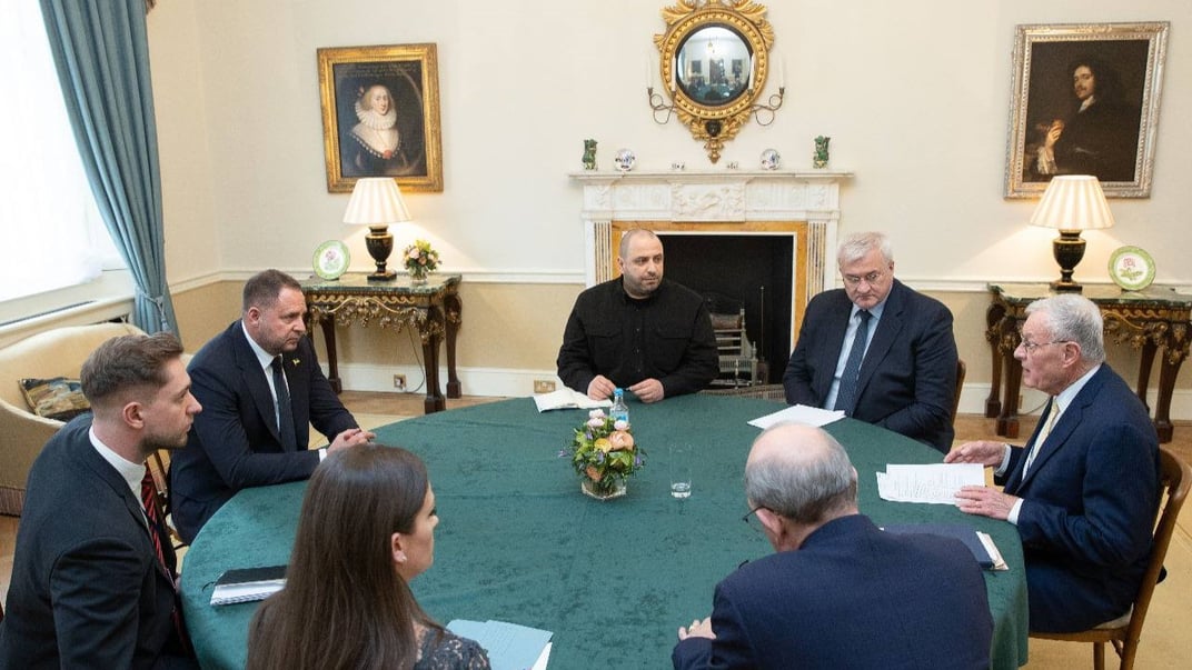 Встреча украинской делегации со спецпредставителем США Китом Келлогом