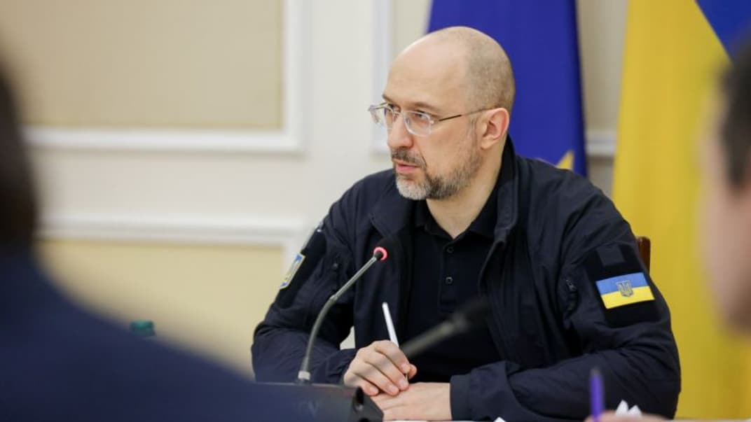 Прем'єр-міністр України Денис Шмигаль на засіданні уряду, 16 січня 2024 року