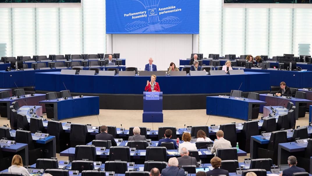 Відкриття осінньої сесії ПАРЄ, жовтень 2023 року