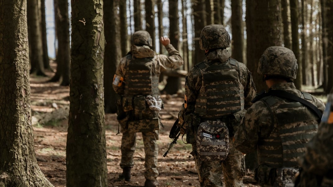 Ілюстративне фото. Навчання українських військових у Великій Британії