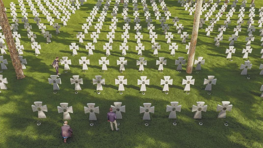 Ілюстративне фото. Ескізні рішення Національного військового меморіального кладовища