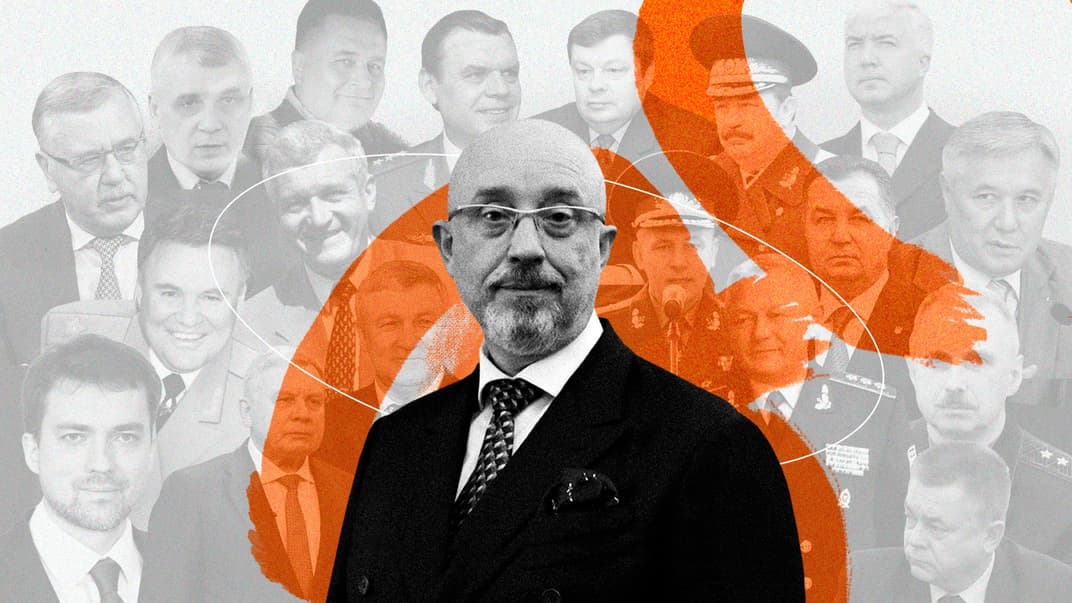 Министр обороны Украины Алексей Резников и его предшественники