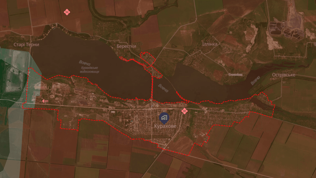 Ситуация в Курахово по состоянию на 10 января