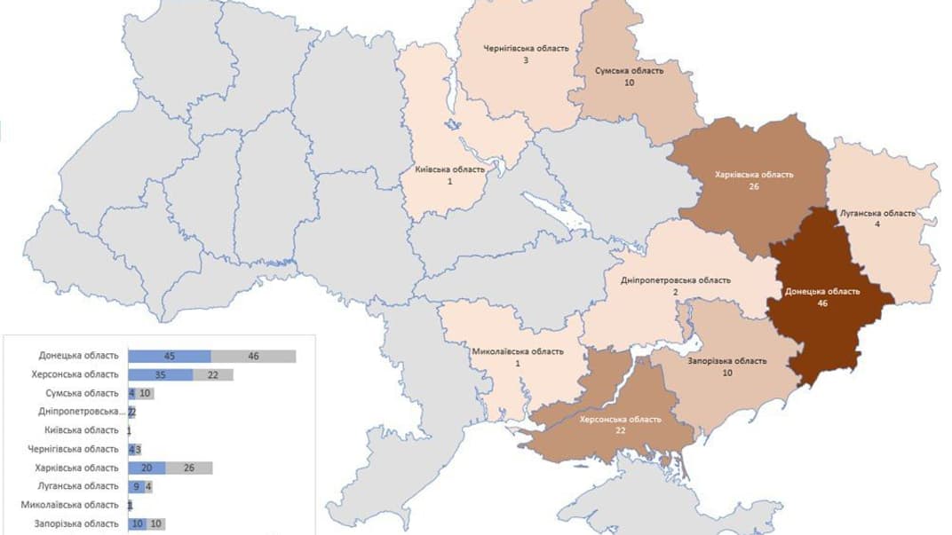 Обстріли України протягом 15 травня