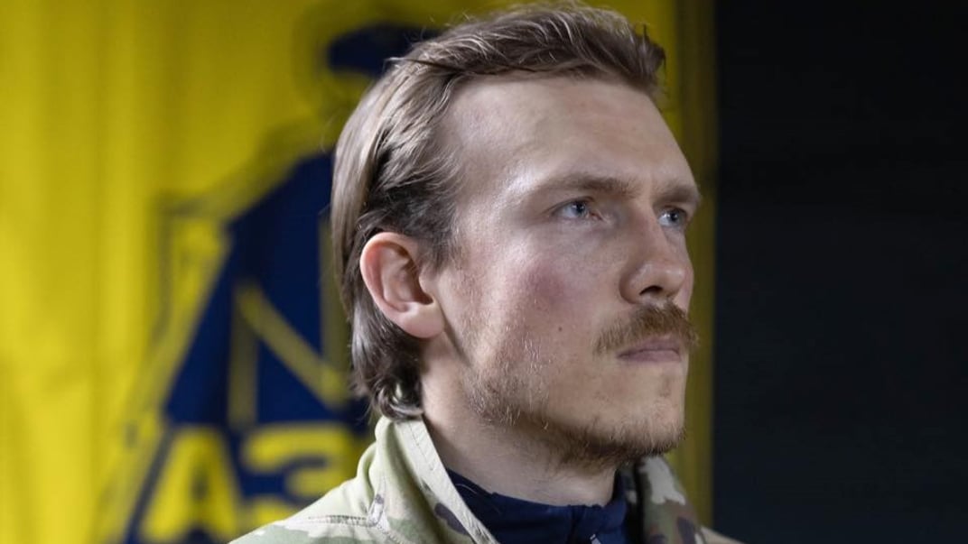 Командир 12 бригади Національної гвардії «Азов» Денис Прокопенко