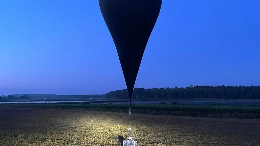 Ілюстративне фото. Повітряна куля, яка залітала з Білорусі до Литви
