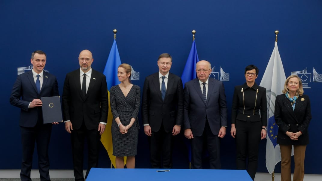 Україна підписала п'ять угод з Європейським союзом