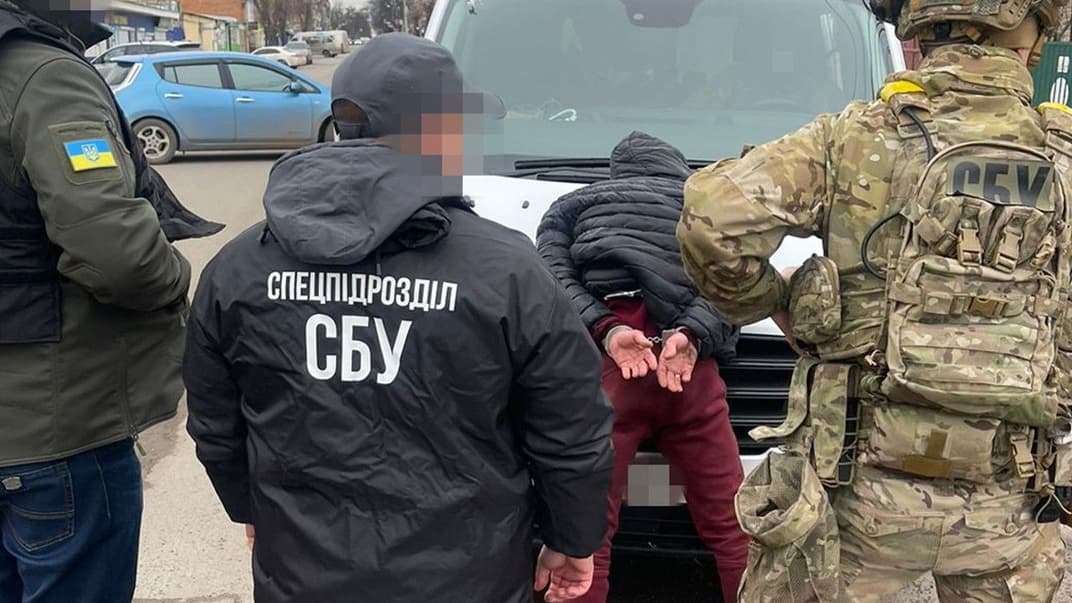 Задержание российского агента