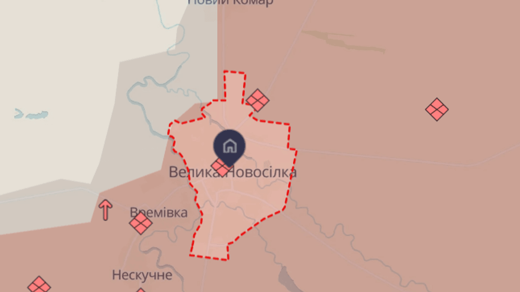 Ситуація у Великій Новосілці на Донеччині станом на 1 лютого 2025 року