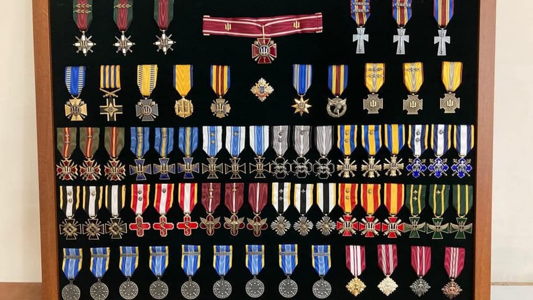 Новые наградные медали и знаки отличия Министерства обороны Украины