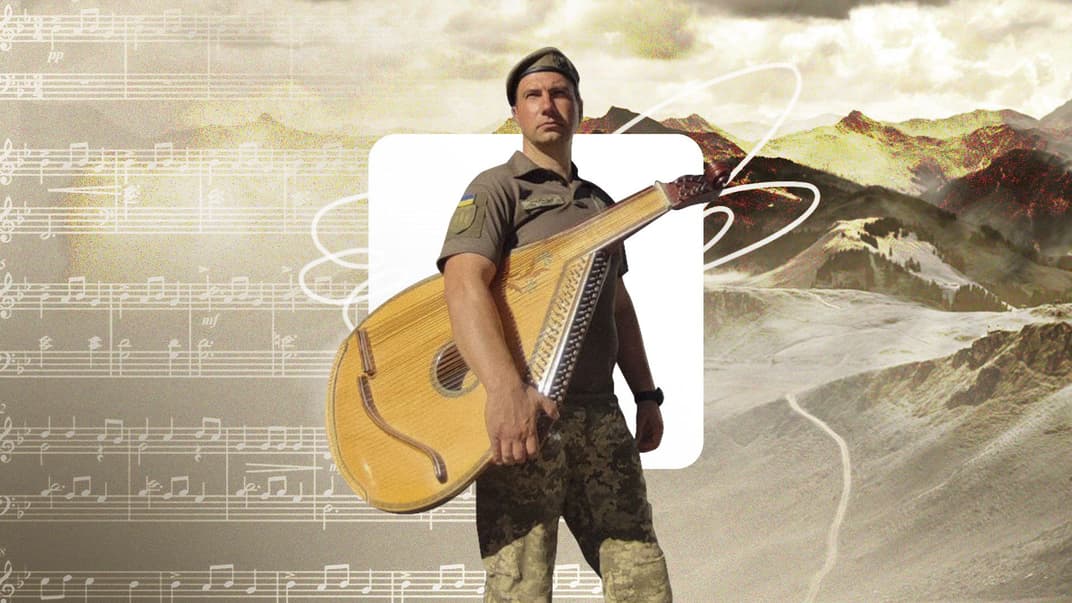 Военный ВСУ и заслуженный артист Украины Тарас Столяр