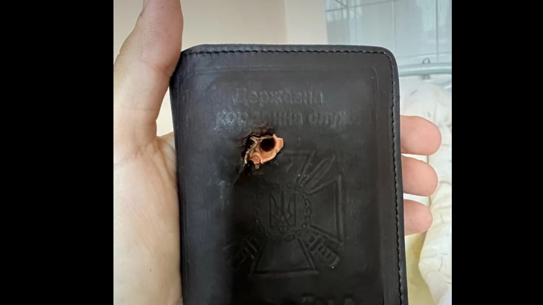 Пограничнику в Волчанске спасло жизнь удостоверение пограничника