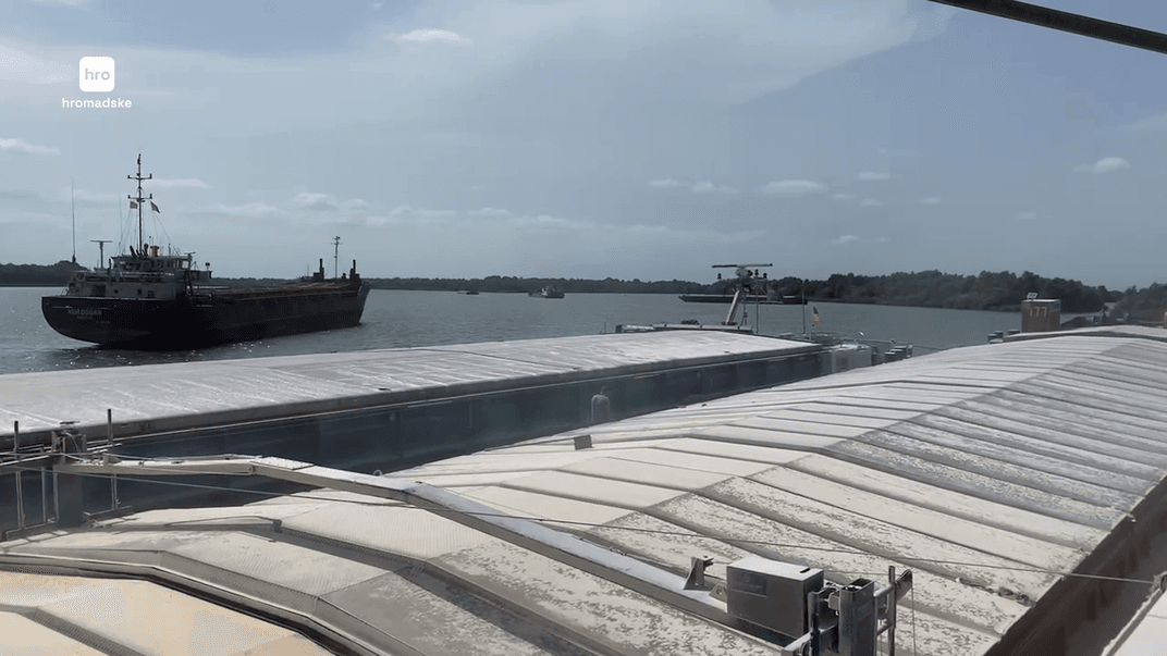 Перегрузка зерна в Килие