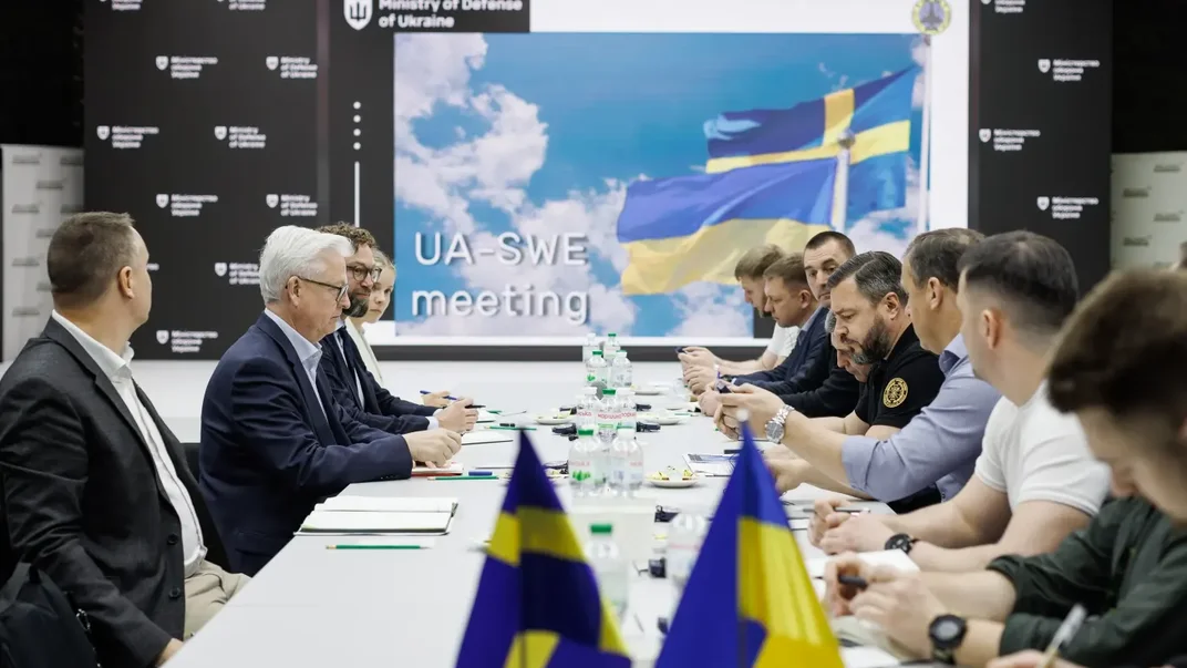 Зустріч української та шведської делегацій