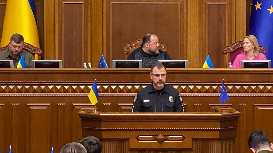 Ігор Клименко у залі Верховної Ради України, 7 лютого 2023 року