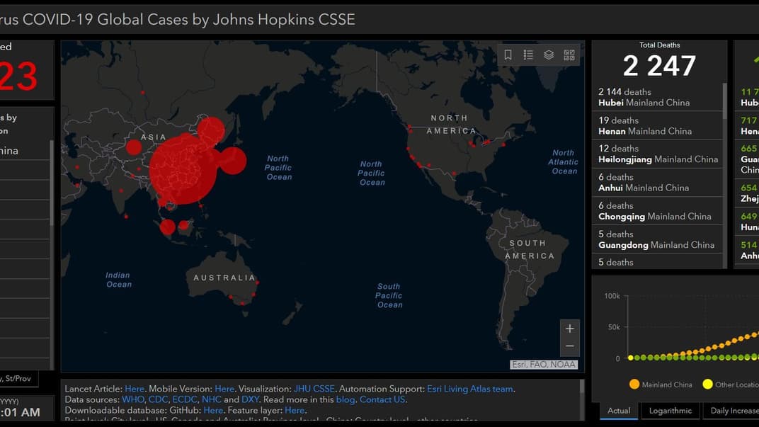 Понад 18 тисяч людей одужали після зараження коронавірусом, більш як 2 тисячі — померли