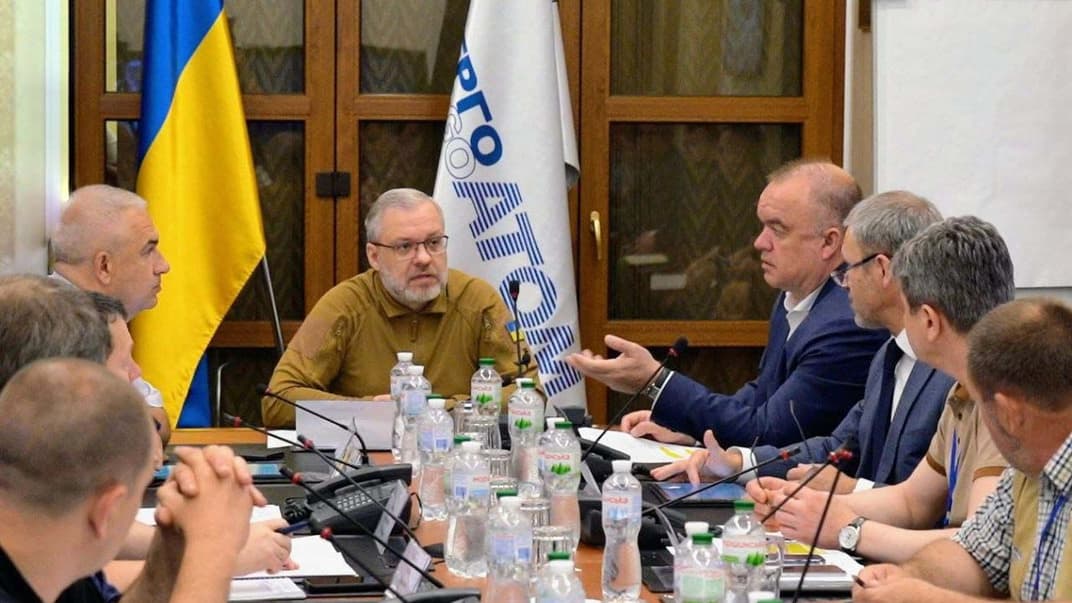 Засідання Міжвідомчого кризового штабу, який влаштовує навчання