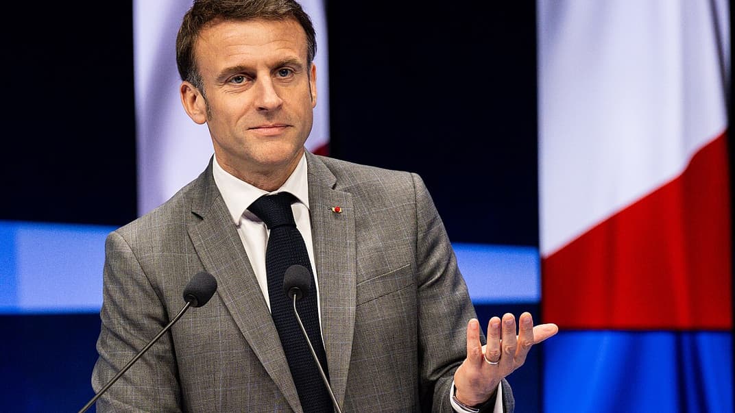 Президент Франции Эмманюэль Макрон в Бельгии, 2024 год