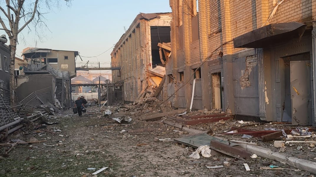 Наслідки російського обстрілу по Біленьківській виправній колонії на Запоріжжі, 29 липня 2025 року